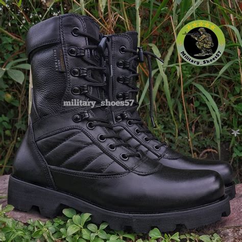 Jual Sepatu Pdl Tni Ad Al Au Pori Insole Radial Karet Mentah Asli Model