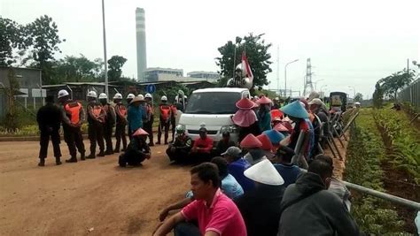 Ratusan Warga Demo Di Pintu Masuk Pltu Batang Ini Tuntutannya