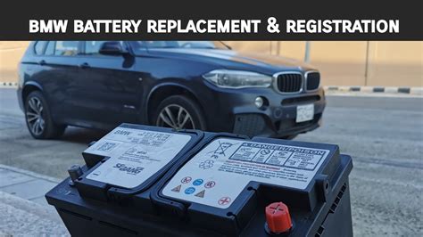 Bmw Battery Replacement And Registration X5 Xdrive35i F15 Youtube