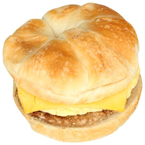 Jimmy Dean Sausage Egg And Cheese Croissant Sandwich