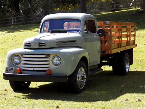 1950 Ford F5 Stake Truck For Sale Photos Technical Specifications