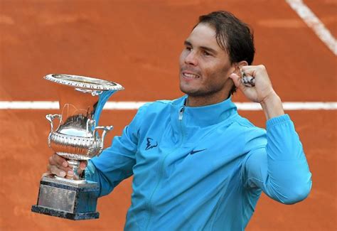 Rafa Nadal Campe N Del Masters De Roma Reial Club De Tennis