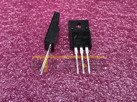 1PCS FDPF18N50T FDPF18N50 MOSFET N CH 500V 18A TO 220F EBay