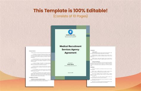 Medical Recruitment Services Agency Agreement In Pdf Word Google Docs