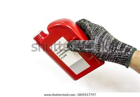 Man Hand Power Steering Fluid Gallon Stock Photo Shutterstock