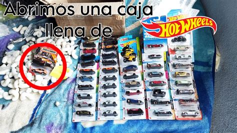 Abrimos una caja sorpresa llena de Hot Wheels increíbles YouTube