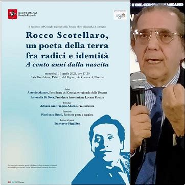 RICORDANDO ROCCO SCOTELLARO A CENTO ANNI DALLA NASCITA