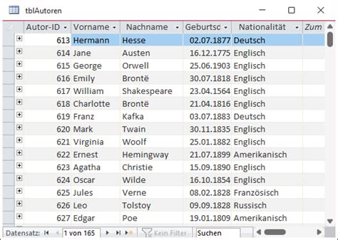 Abfragen Basics Parameterabfragen Access Basics