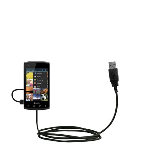 Classic Straight Usb Cable Suitable For The Kyocera Rise With Power Hot