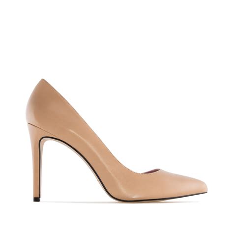 Zapato Tac N De Piel Napa Nude Tallas De La A La