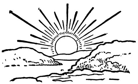 Sunrise Clipart Etc