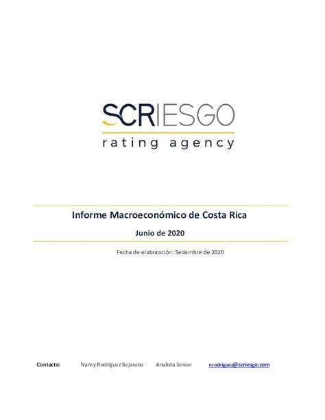 PDF Informe Macroeconómico de Costa RicaPágina 3 de 8 2 Actividad