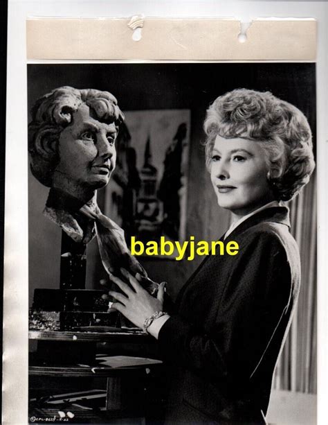 BARBARA STANWYCK ORIGINAL 8X10 KEYBOOK PHOTO W/ BUST 1961 WALK ON THE ...