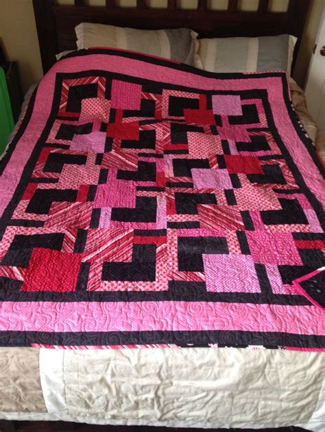 My Scrappy Version Of The Big Block Quilt Pattern For My Granddaughter Lilly Belle August 2014