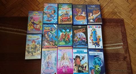 Kasety Vhs Bajki Disney Mix Oficjalne Archiwum Allegro