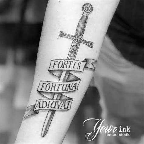 Best Fortis Fortuna Adiuvat Tattoo Ideas You Have To See To Believe