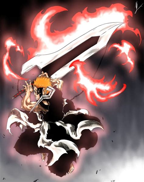 Ichigo Kurosaki Bleach Anime Bleach Anime Ichigo Bleach Anime Art
