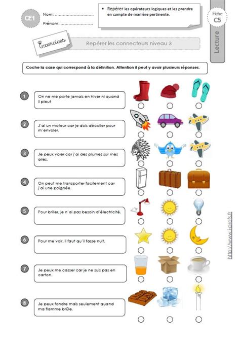 Exercices Sur Les Connecteurs Hot Sex Picture