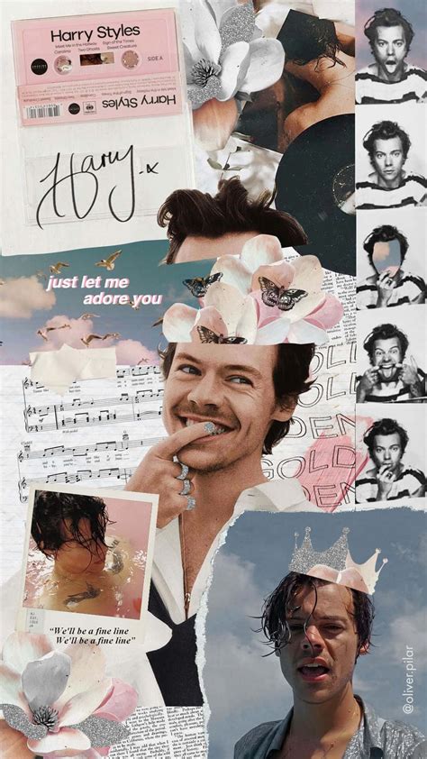 Harry Styles Collage Wallpapers Wallpapers