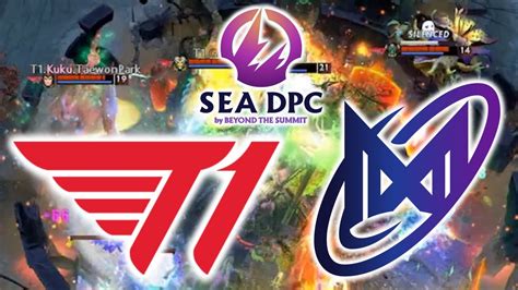 T1 Vs NIGMA GALAXY SEA DPC SEA SPRING TOUR DIVISION 1 DOTA 2 YouTube