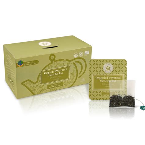 RIANTEA Cold Hot Brew Iced Tea Organic Prevernal Sencha Tea Green Tea Original Leafy Teabag