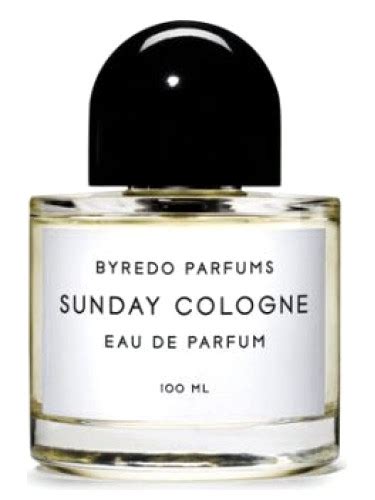 Sunday Cologne Byredo Parfum Un Parfum Pour Homme Et Femme