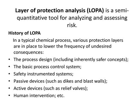 LOPA Layer Of Protection Analysis Gaurav Singh Rajput PPT