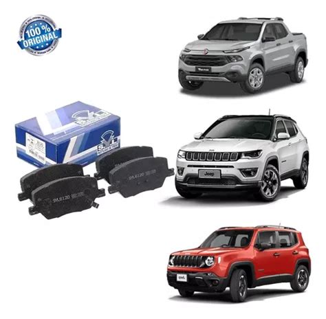 Jogo Pastilhas De Freio Jeep Compass Parcelamento Sem