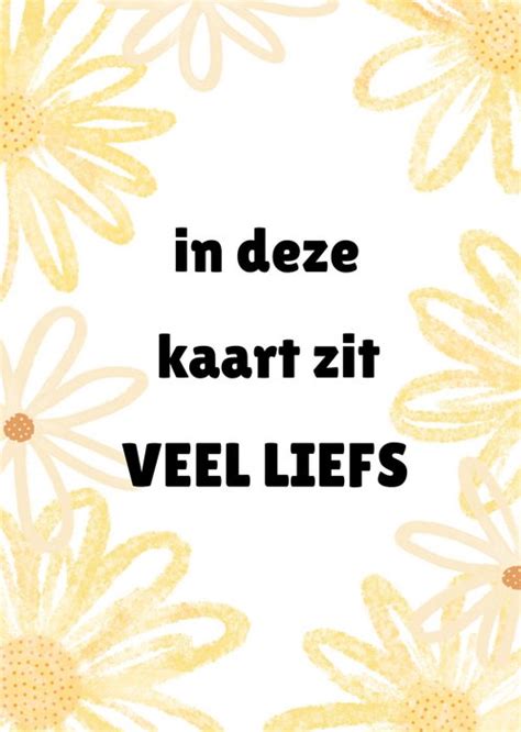 Denken Aan Kaart Greetz Tekst Greetz