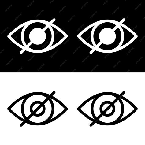 Premium Vector Eye Icon Vector Design Illustration Design