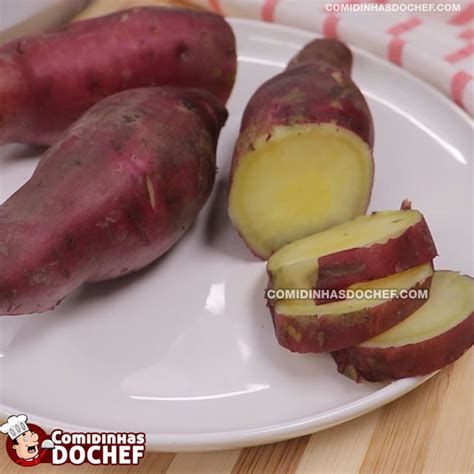 Como Cozinhar Batata Doce Rápido E Fácil Comidinhas Do Chef