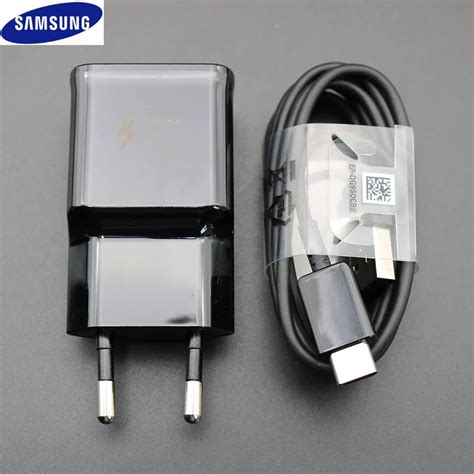 100 Original For Samsung Galaxy S9 S8 S8 Plus Fast Charger Type C Adaptive Quick Charger Eu Us