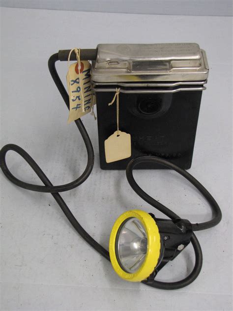 Miners Electric Cap Lamp Smithsonian Institution