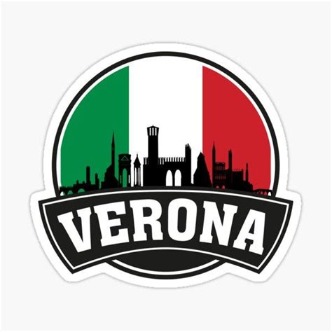 Padua Italy Skyline Travel Souvenir Italian Flag Sticker Artofit