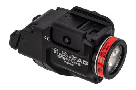 Streamlight Tlr 8ag Flex Weapon Light With Green Laser 500 Lumens High Low Switch