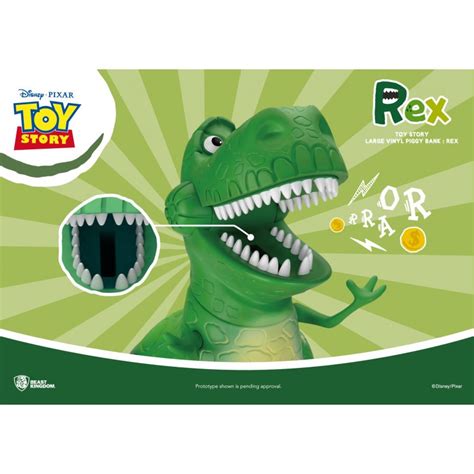 Tirelire TOY STORY REX LARGE VINYL PIGGY BANK Beast Kingdom 90790