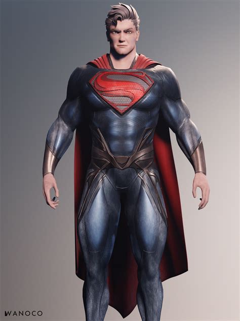 Superman suit design - Finished Projects - Blender Artists Community