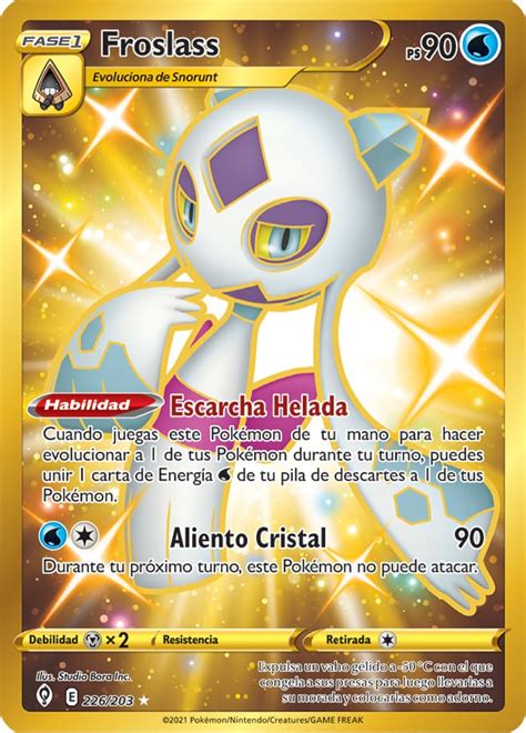 Froslass 226 237 Cielos Evolutivos Trading Card Game Pokémon Project