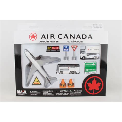 AIR CANADA PLAYSET NEW LIVERY DARON Playwell Canada Toy Distributor