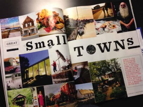 Small town tourism — city folks love small towns