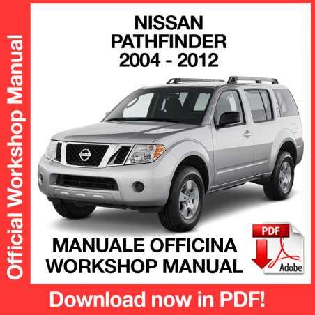 Workshop Manual Nissan Pathfinder R En