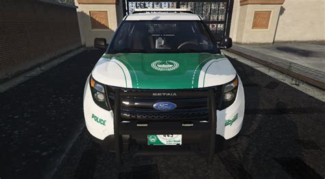 [4k] Dubai Police 2014 Fpiu Ford Explorer Textures Gta5