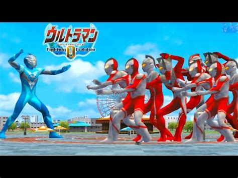 Ultraman Tregear Early Vs Ultra Brothers Ultraman Fighting Evolution