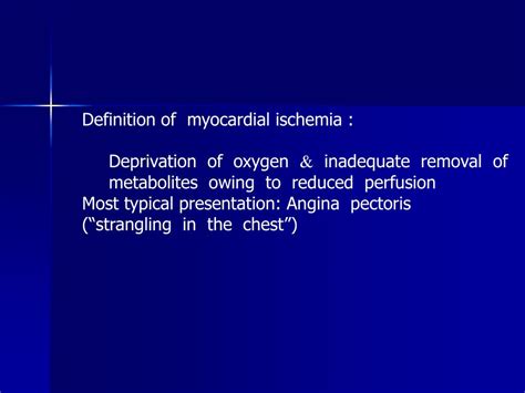 Ppt Myocardial Ischemia And Infarction Powerpoint Presentation Free