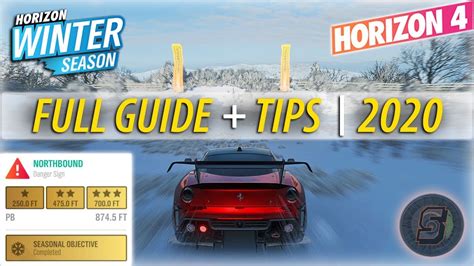 Northbound Danger Sign Forza Horizon 4 Northbound Danger Sign Winter