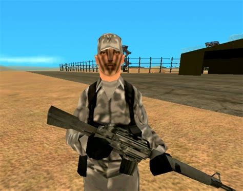 Gta San Andreas Army Retexture V1 Mod