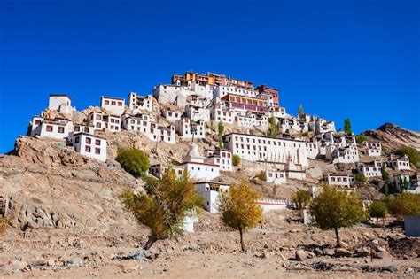 Premium Photo Thiksey Gompa Monastery Near Leh Ladakh