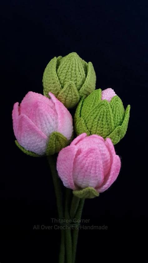 Flor De Loto En Crochet Otakulandia Es