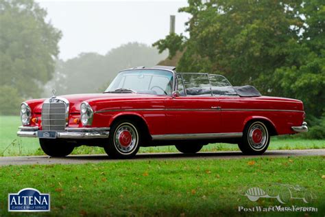 Auto Mercedes Benz 300SE Cabriolet 1966 Te Koop PostWarClassic