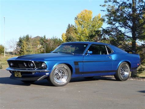 1969 Ford Mustang Boss 429 Blue